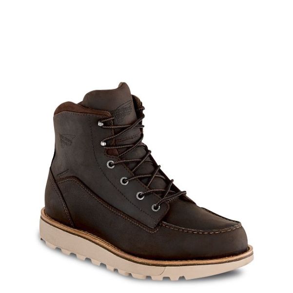 Red Wing Shoes Men's 6-Inch Waterproof Soft Toe Boot Men Work Boots Style