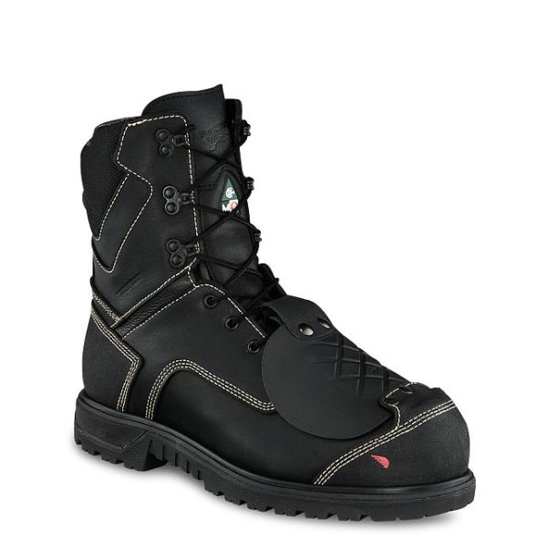 Red Wing Shoes Work Boots Men Versatile Men's 8-Inch Waterproof, Metguard, Csa Safety Toe Boot
