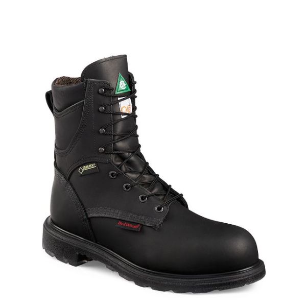 Men Red Wing Shoes Work Boots Top-Notch Men's 8-Inch Insulated, Waterproof Csa Safety Toe Boot