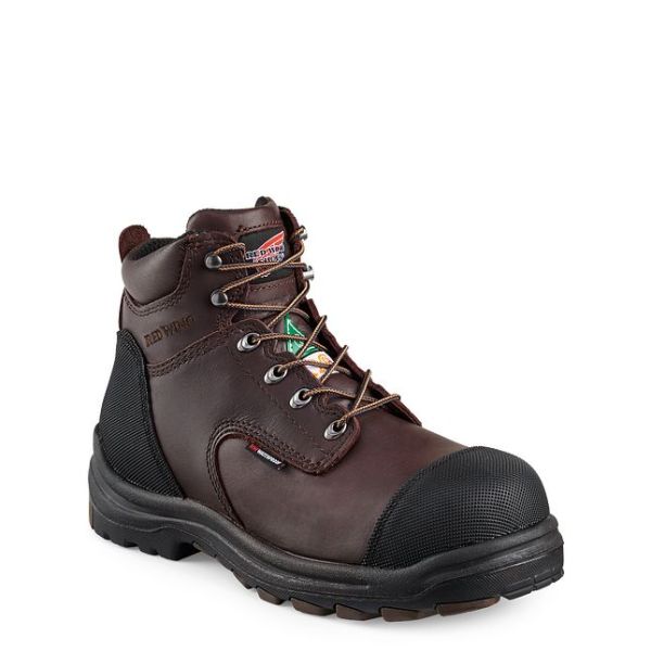 Men Red Wing Shoes Work Boots Men's 6-Inch Waterproof Csa Safety Toe Boot Liquidation