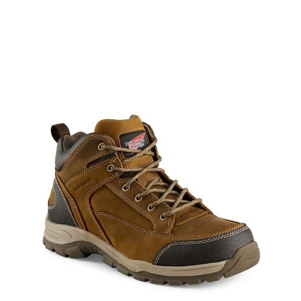 Men's 5-Inch Soft Toe Hiker Boot Men Red Wing Shoes Sustainable Work Boots