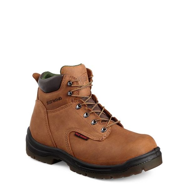 Men Men's 6-Inch Safety Toe Boot Early Bird Work Boots Red Wing Shoes