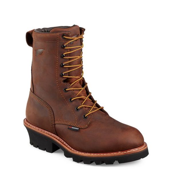 Men's 9-Inch Insulated, Waterproof Soft Toe Boot Lowest Price Guarantee Men Red Wing Shoes Work Boots