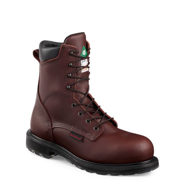 Men's 8-Inch Csa Safety Toe Boot Red Wing Shoes Personalized Men Work Boots