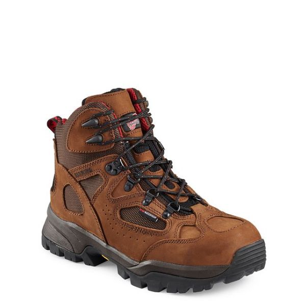 Men Final Clearance Men's 6-Inch Waterproof Safety Toe Hiker Boot Red Wing Shoes Work Boots