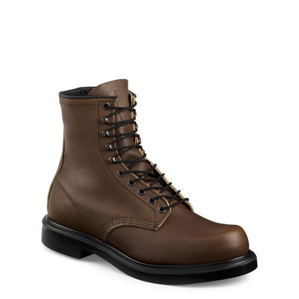 Red Wing Shoes Affordable Work Boots Men Men's 8-Inch Soft Toe Boot