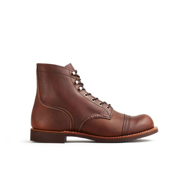 Cheap Men Red Wing Shoes Iron Ranger Men's 6-Inch Boot In Amber Harness Leather