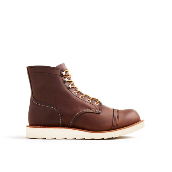 Markdown Iron Ranger Men Red Wing Shoes Men's 6-Inch Boot In Amber Harness Leather