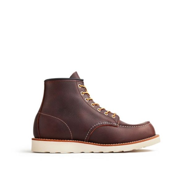 Men Men's 6-Inch Boot In Briar Oil-Slick Leather Red Wing Shoes Classic Moc Opulent