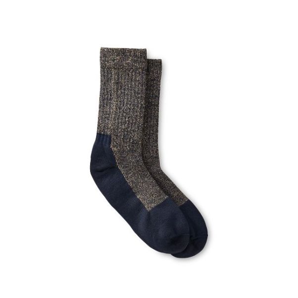 Shop Socks Unisex Deep Toe- Capped Crew Sock In Navy Unisex Red Wing Shoes