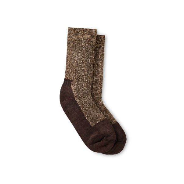 Unisex Unisex Deep Toe-Capped Crew Sock In Brown Red Wing Shoes Latest Socks