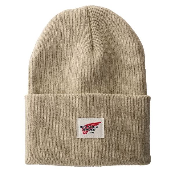Unisex Cuffed Beanie Hat In Stone Unisex Hats Red Wing Shoes User-Friendly
