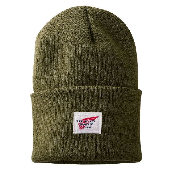 Cutting-Edge Unisex Unisex Knit Watch Hat In Green Hats Red Wing Shoes
