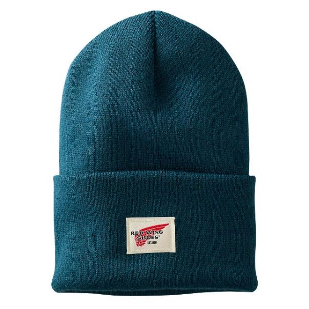 Unisex Sustainable Hats Red Wing Shoes Unisex Knit Watch Hat In Blue