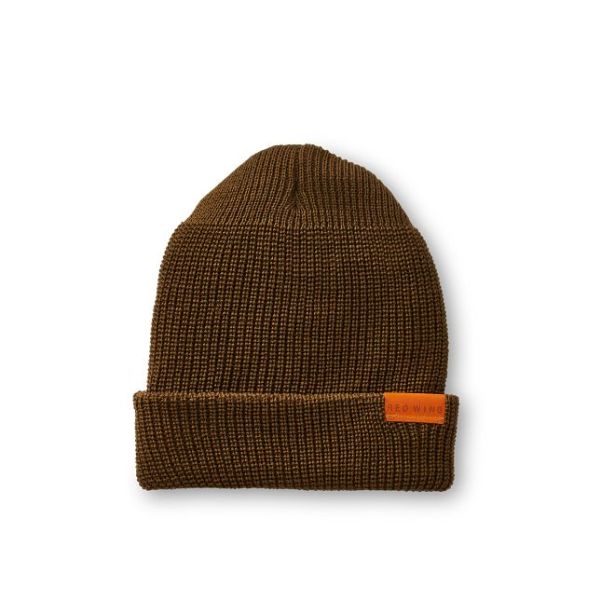 Unbeatable Price Unisex Hats Red Wing Shoes Unisex Merino Wool Knit Hat In Olive