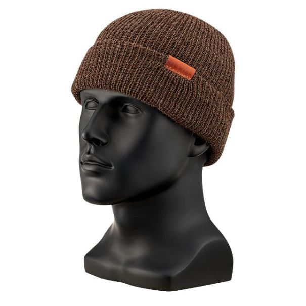 Unisex Merino Wool Hat In Brown Heather Red Wing Shoes Fashionable Hats Unisex