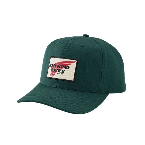 Unisex Ball Cap In Forest Green Hats Modern Red Wing Shoes Unisex