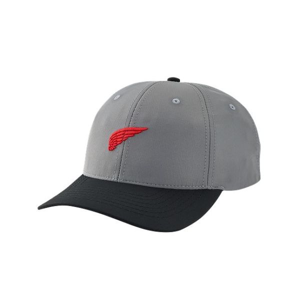 Unbelievable Discount Hats Unisex Unisex Embroidered Wing Performance Ball Cap In Charcoal Gray Red Wing Shoes