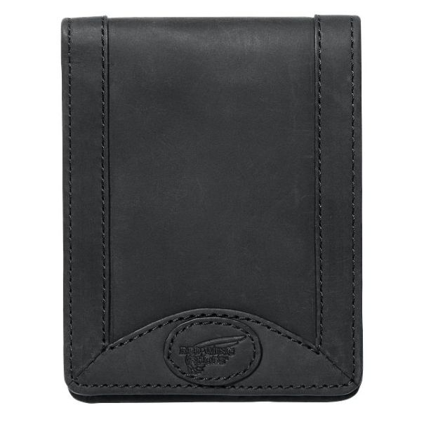 Wallets Manifest Unisex Wallet In Black Leather Red Wing Shoes Unisex