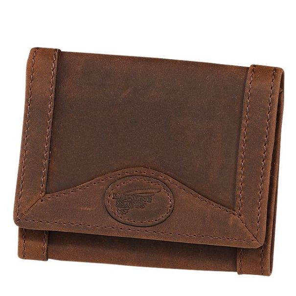 Wallets Fashionable Unisex Wallet In Brown Leather Red Wing Shoes Unisex