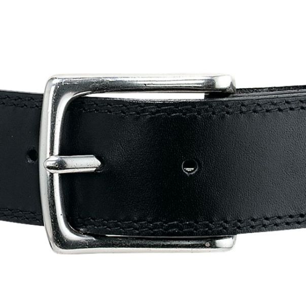 Comfortable Men's Belt In Black Frontenac Leather Red Wing Shoes Belts Unisex
