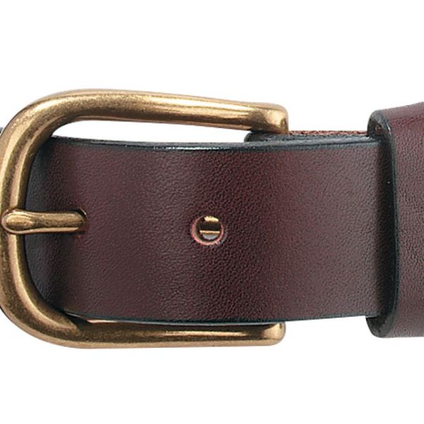 Red Wing Shoes Belts Red Wing Classic Leather Work Belt In Burgundy Unisex Bold