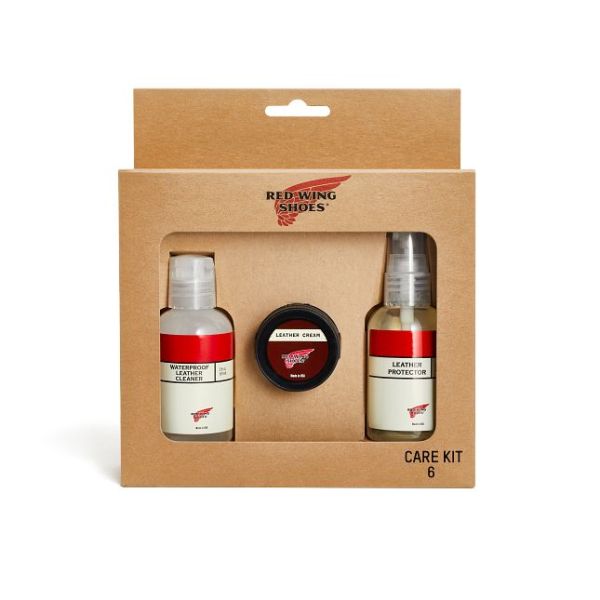 Unisex Red Wing Shoes Care Kits Final Clearance Care Kit For  Waterproof Full Grain, Nubuck Or Smooth Finish Leathers