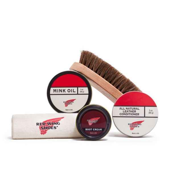 Unisex Care Kit - Clean, Condition, Protect Superior Red Wing Shoes Care Kits