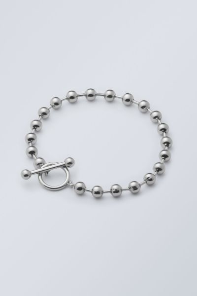 Women Metal Ball Bracelet Party Clothing Sustainable Silver