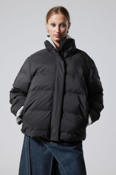 Women Jackets & Coats Black Classic Xena Puffer Jacket