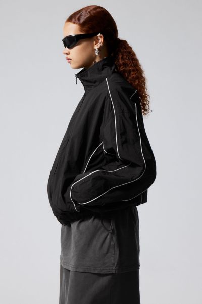 Women Dark Grey Nera Windbreaker Jacket Jackets & Coats Durable