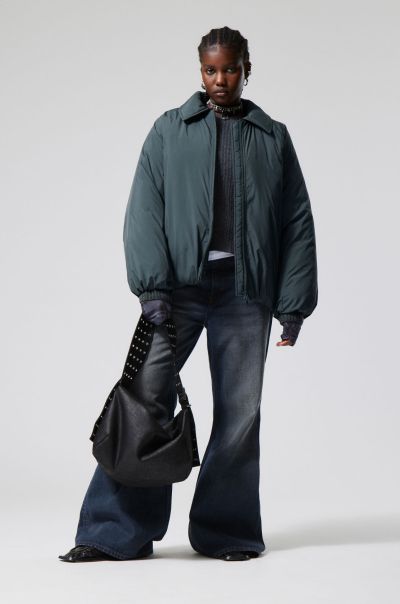 Helena Padded Jacket Jackets & Coats Women Eco-Friendly Black