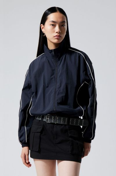 Jackets & Coats Reliable Women Nera Windbreaker Jacket Dark Grey