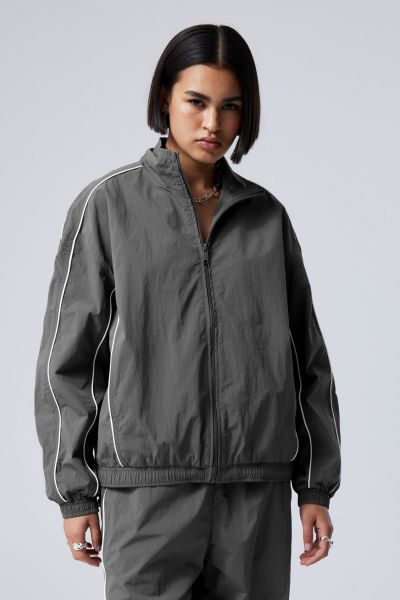 Dark Grey Offer Jackets & Coats Women Nera Windbreaker Jacket