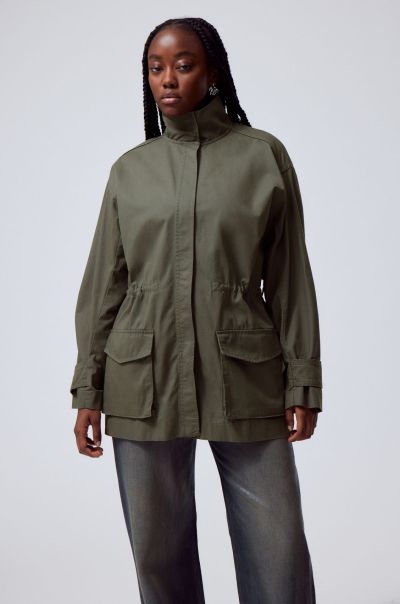 Jackets & Coats Women Classic Dark Khaki Hayden Workwear Jacket