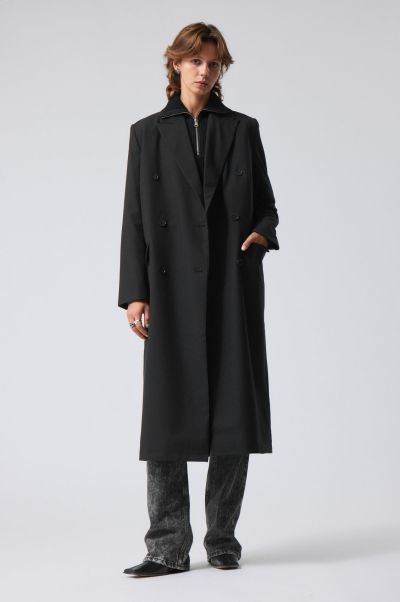 Expert Black Navin Suiting Coat Women Jackets & Coats
