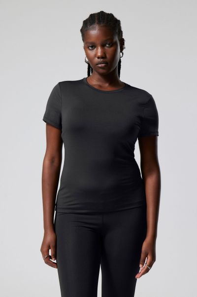 Women T-Shirts & Tops Quick Fine T-Shirt Black