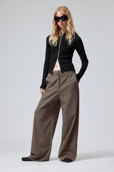 Tate Suiting Trousers Black Trousers Women Accessible