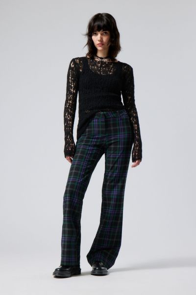 Trousers Black Modern Women Kate Flared Suiting Trousers