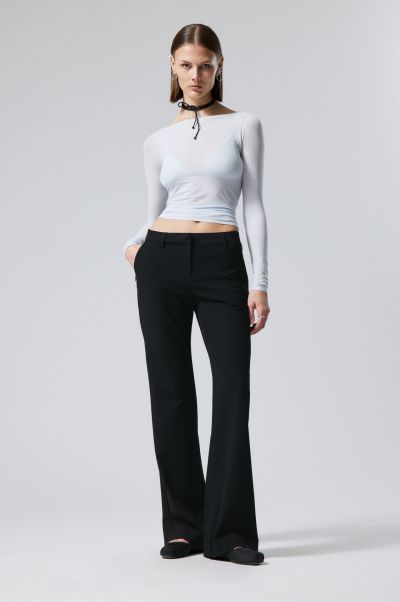 Trousers Convenient Black Women Kate Flared Suiting Trousers