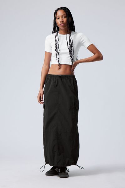 Skirts Edge Cargo Skirt Trendy Black Women