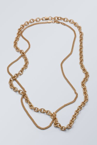 Uno Chain Necklace Set Accessories Women Distinctive Silver