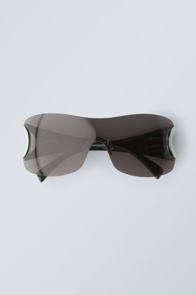 High-Quality Women Accessories Black Motion Sunglasses