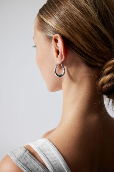 Golden Mija Hoop Earrings Women Accessories Review