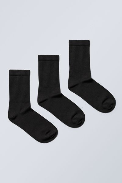 Eleven Socks 3-Pack Socks Fire Sale Women Black