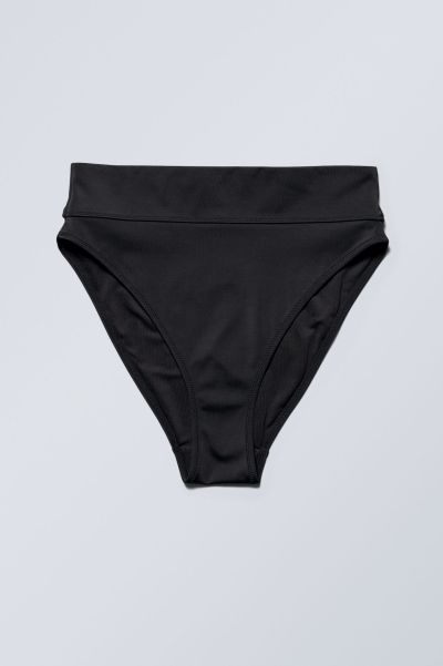 Swimwear Heat High Waist Bikini Bottoms Women Black 2024
