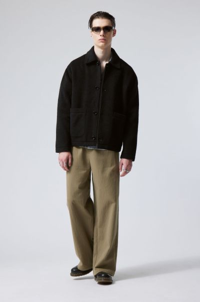 Tailor-Made Jackets & Coats Rory Wool Jacket Black Men