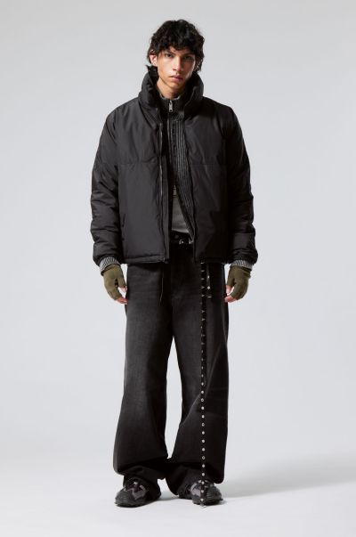 Nils Puffer Jacket Robust Black Men Jackets & Coats
