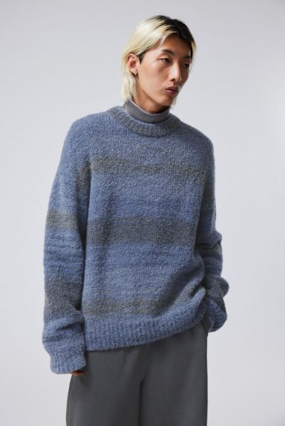 Beige Stripes Contemporary Men Daniel Wool Blend Sweater Knitwear & Sweaters
