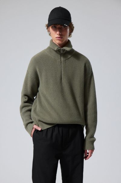 Last Chance Knitwear & Sweaters Harry Wool Blend Sweater Men Black